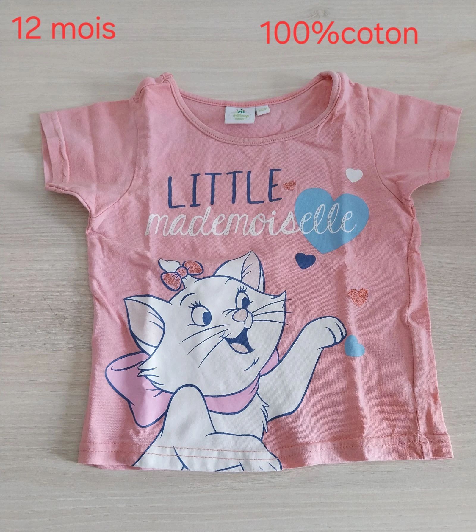 Lot of 3 Disney Girl Tops 12 months – photo 3